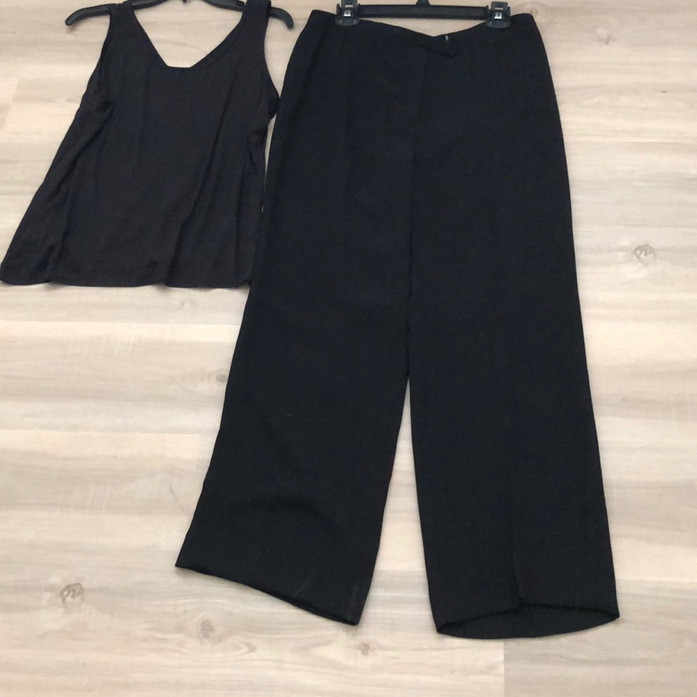 Classic black suit